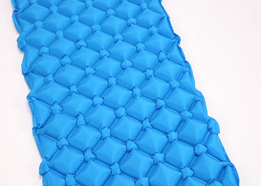 Esteira de dobramento amigável do sono da espuma de Eco, projeto de acampamento da cor do OEM da almofada do ar fornecedor