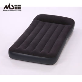 A cor branca/preto elevou o conforto alto 50 * 40 * 28CM da cama inflável que embalam fornecedor