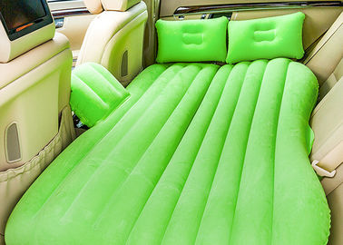Colchão inflável azul da gravidez da cama de ar, cama de carro inflável para o banco traseiro fornecedor