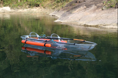 Casca transparente do polietileno do caiaque 3392*942*369 da canoa do esqui inferior claro da ressaca fornecedor